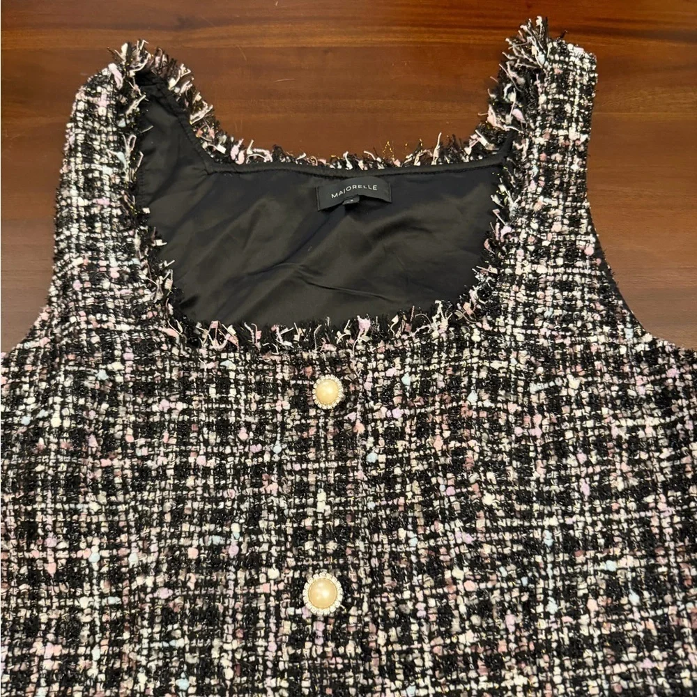 MAJORELLE Bia Dress Candy Shop Tweed (107)
